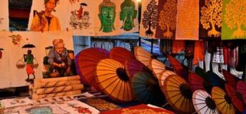 Métiers d'artisanat autour de Luang Prabang 