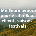 Quand partir à Sapa ? Climat, saisons et festivals